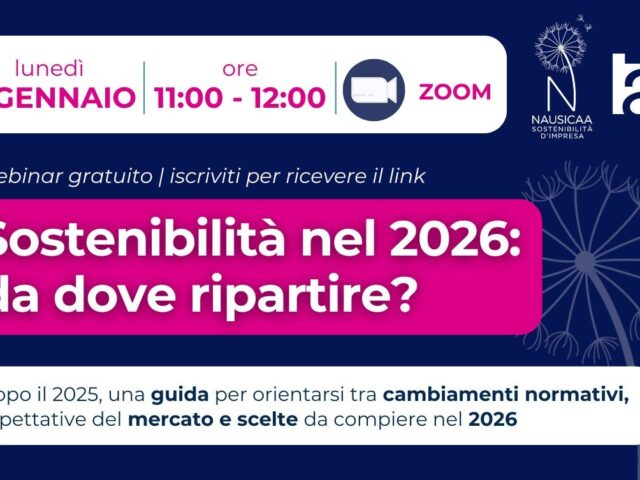 Sostenibilità nel 2026: da dove ripartire?