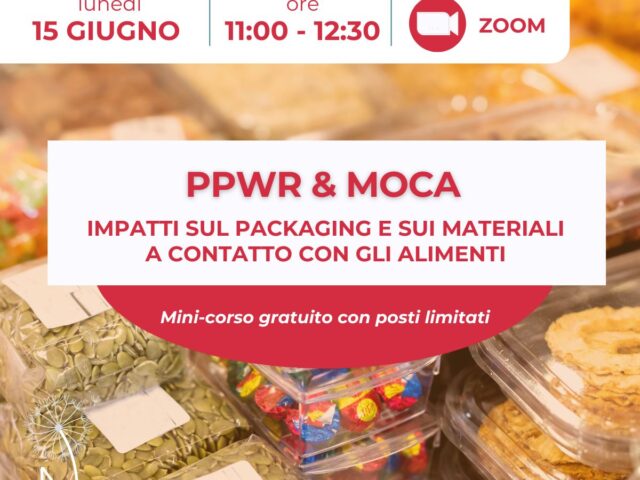 PPWR & MOCA: impatti sul packaging e sui materiali a contatto con gli alimenti